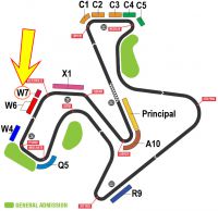 Entrada Tribuna W7 Moto GP Jerez