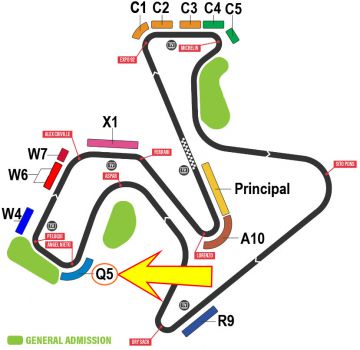 Entrada Tribuna Q5 Moto GP Jerez