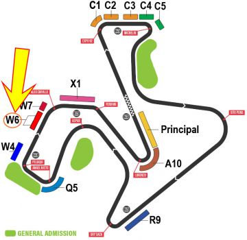 Entrada Tribuna W6 Moto GP Jerez